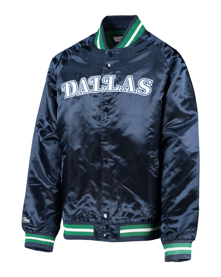 NBA Dallas Mavericks Mitchell & Ness Youth Hardwood Varsity Jacket