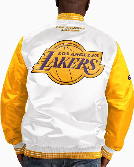 NBA Los Angeles Lakers Team Varsity Jacket