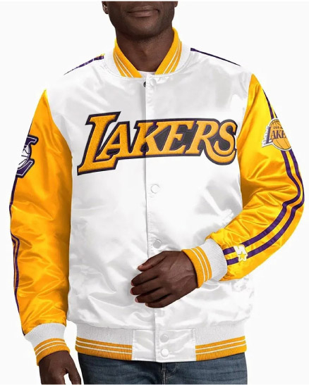 NBA Los Angeles Lakers Team Varsity Jacket