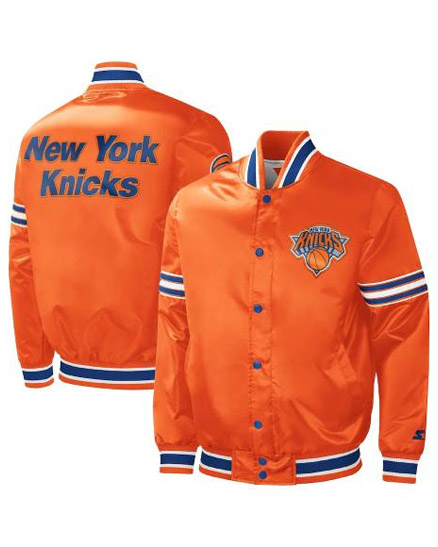 NBA New York Knicks Team Starter Varsity Jacket