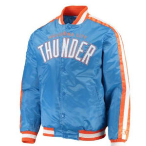 NBA Oklahoma City Thunder Team Starter The Offensive Varsity Jacket