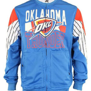 Zipway NBA Oklahoma City Thunder Step Up Full Zip Athletic Jacket